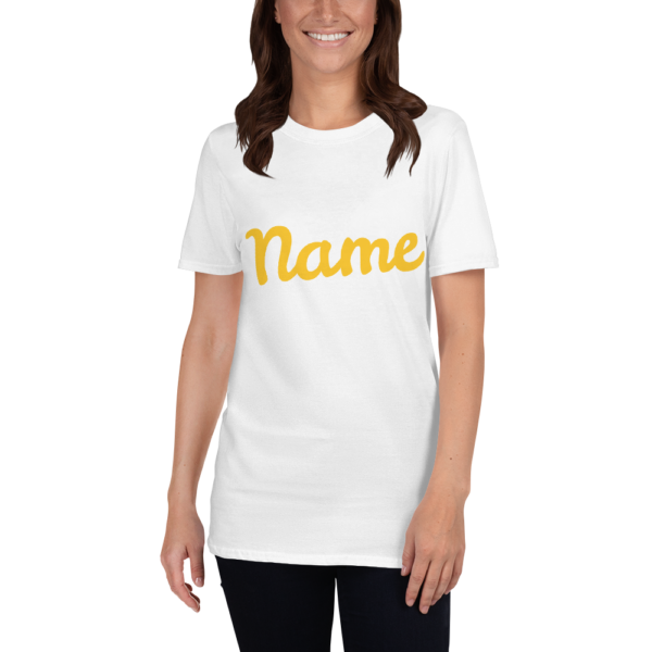 T-Shirt mit dem Namen DEINES Hundes Personalisierbar Geschenk