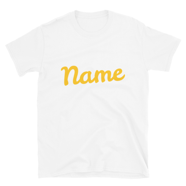 T-Shirt mit dem Namen DEINES Hundes Personalisierbar Geschenk