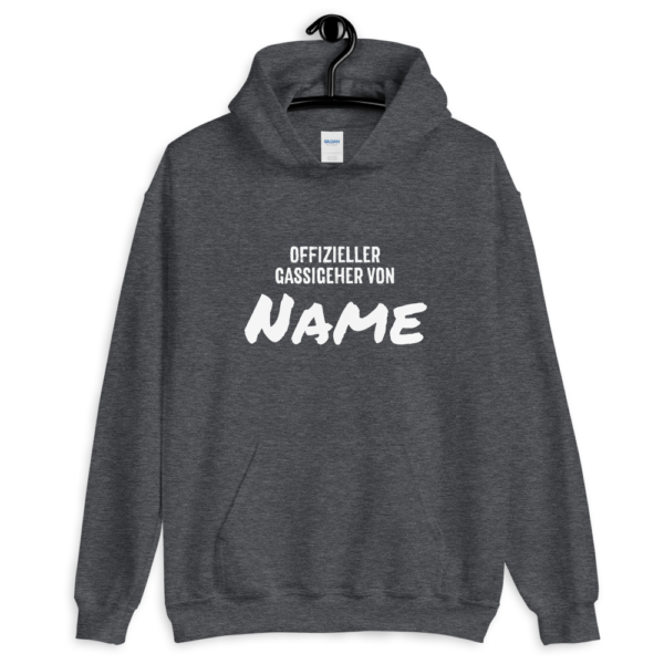 Offizieller Gassigeher Pullover Personalisierbar Geschenk für Hundebesitzer